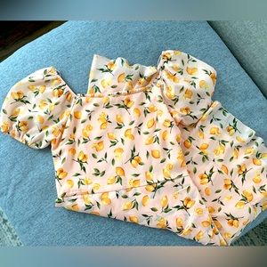 Altar’d Stage Peach Lemon Dress